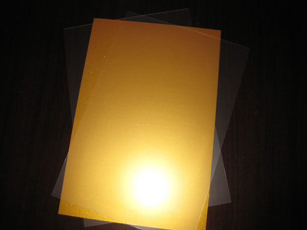 PVC Non-Laminated Materials(Gold)